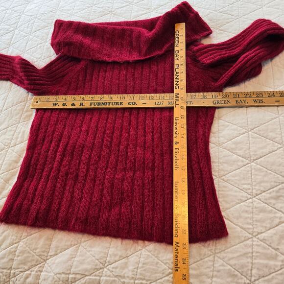 Vintage The Limited Festive Mohair Blend Sweater Womens XL Y2K Classic Winter - Picture 7 of 10